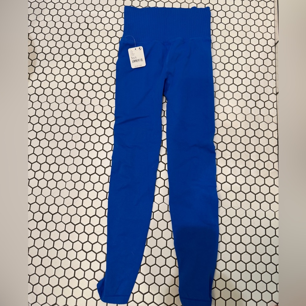 FP Movement High Rise 7/8 Good Karma Leggings Indigo Size XS/S